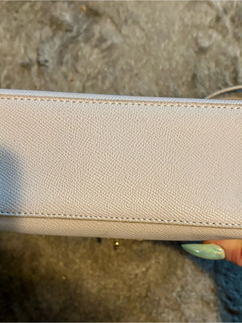 Women’s Top-Handle Crossbody Bag in Light Blue